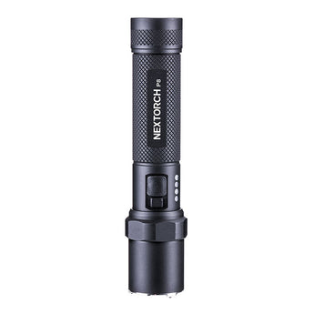 Nextorch P8 USB-C Rechargeable LED Flashlight - 1300 Lumens - Osram P9 - Includes Built-In Li-ion Battery Pack