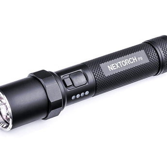 Nextorch P8 USB-C Rechargeable LED Flashlight - 1300 Lumens - Osram P9 - Includes Built-In Li-ion Battery Pack