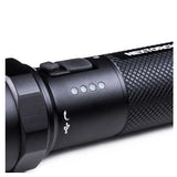 Nextorch P80 USB-C Rechargeable LED Flashlight - 1300 Lumens - Osram P9 - Includes 1 x 18650