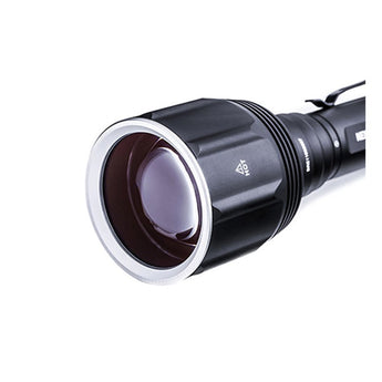 nextorch t20l lep flashlight close up of bezel