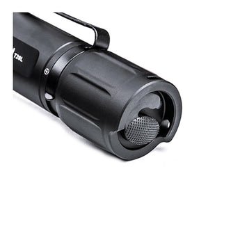nextorch t20l lep flashlight closeup on tailcap