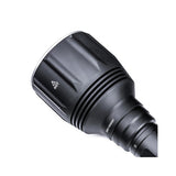 nextorch t20l lep flashlight close up of head of light