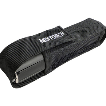 Nextorch TA40 Tactical Flashlight in its Holster