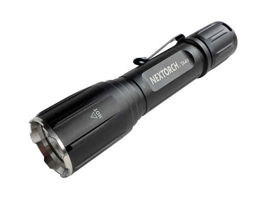 Angle Shot of the Nextorch TA40 Tactical Flashlight