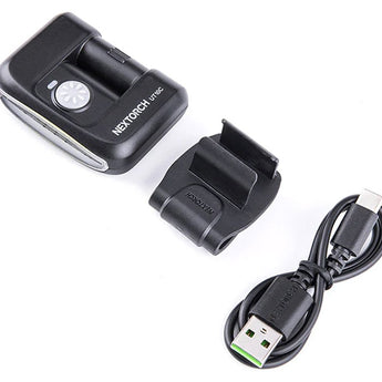 Nextorch UT11C USB-C Rechargeable LED Clip Light - 170 Lumens - Uses Built-in 640mAh Li-ion Battery Pack