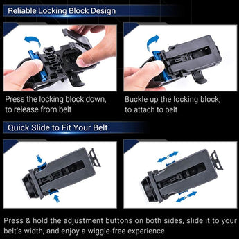 Nextorch V51 Holster for the TA5, PA5, P5G, TA40, TA3, T6A and TA30