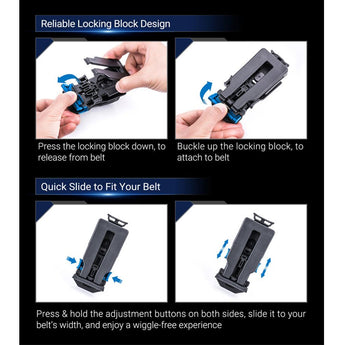 Nextorch V61 Holster for the TA30, TA01, TA15, E51 and E6