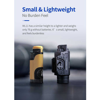 Nextorch WL11 LED Weapon Light - 650 Lumens - Osram P9 - Includes 1 x 16340 with Built-In Charging Port