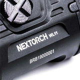 Nextorch WL11 LED Weapon Light - 650 Lumens - Osram P9 - Includes 1 x 16340 with Built-In Charging Port