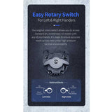 Nextorch WL11 LED Weapon Light - 650 Lumens - Osram P9 - Includes 1 x 16340 with Built-In Charging Port