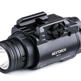 Nextorch WL13 USB-C Rechargeable LED Weapon Light - OSRAM P9 - 1300 Lumens - Uses 2 x CR123A