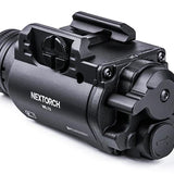 Nextorch WL13 USB-C Rechargeable LED Weapon Light - OSRAM P9 - 1300 Lumens - Uses 2 x CR123A