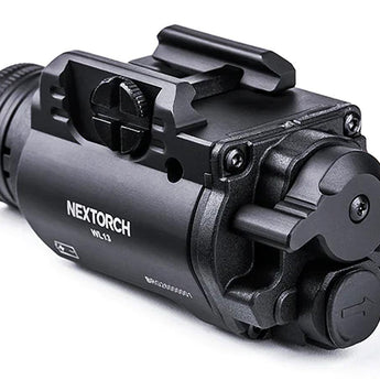 Nextorch WL13 USB-C Rechargeable LED Weapon Light - OSRAM P9 - 1300 Lumens - Uses 2 x CR123A