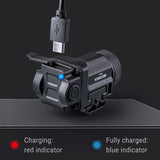 Nextorch WL14 USB-C Rechargeable LED Weapon Light - OSRAM P9 - 500 Lumens - Uses Built-in 250mAh Li-ion Battery Pack