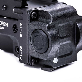 Nextorch WL22 USB-C Rechargeable LED Weapon Light - 650 Lumens - Osram P9 - Includes Built-In Li-ion Battery Pack - With Choice of Red or Green Laser