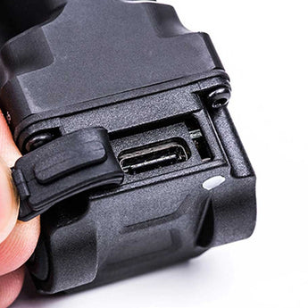 Nextorch WL22 USB-C Rechargeable LED Weapon Light - 650 Lumens - Osram P9 - Includes Built-In Li-ion Battery Pack - With Choice of Red or Green Laser