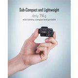 Nextorch WL22 USB-C Rechargeable LED Weapon Light - 650 Lumens - Osram P9 - Includes Built-In Li-ion Battery Pack - With Choice of Red or Green Laser