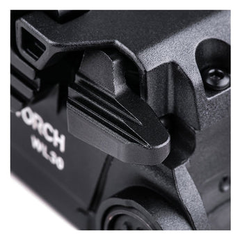 nextorch wl30 weapon light close up of light switch