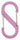 Nite Ize S-Biner SBP4-03-12 - Plastic Double-Gated Carabiner Clip - #4 - Pink