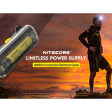 Nitecore 18650 Extension Battery Case Charger and Power Suppy