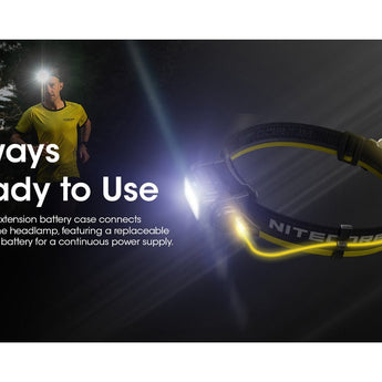 Nitecore 18650 Extension Battery Case Charger and Power Suppy