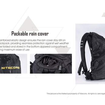 Nitecore BP20 Multi-Purpose Backpack - 20L - Black