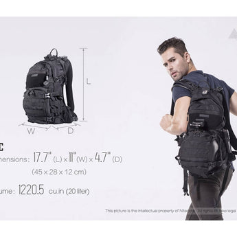 Nitecore BP20 Multi-Purpose Backpack - 20L - Black