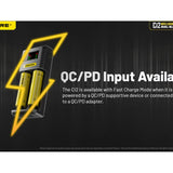 Nitecore Ci2 Dual-Slot USB-C Smart Charger for Li-ion, Ni-Cd and NiMH Batteries