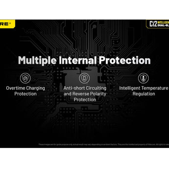 Nitecore Ci2 Dual-Slot USB-C Smart Charger for Li-ion, Ni-Cd and NiMH Batteries