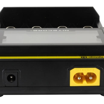 Nitecore Digicharger D4 4-Channel Smart Battery Charger for Li-ion, Ni-Cd, and NiMH Batteries