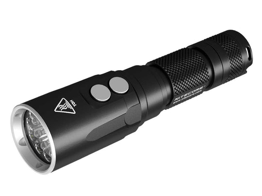 Nitecore DL20 LED Dive Light - CREE XP-L HI V3 - 1000 Lumens - Uses 1 x 18650 or 2 x CR123A