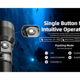 Nitecore DL30 LED Diving Flashlight - 1100 Lumens - Includes 1 x NL2153R