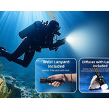 Nitecore DL30 LED Diving Flashlight - 1100 Lumens - Includes 1 x NL2153R