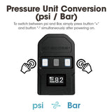 Nitecore EBP10 Mini Portable Electric Pump - 120psi Max - Uses Built-in 11.1V 2.55Wh Li-ion Battery Pack