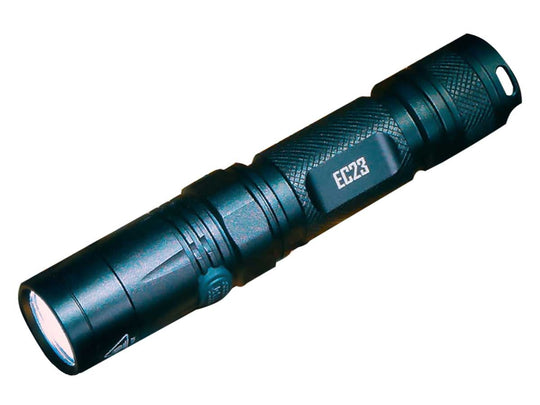 BUNDLE: Nitecore EC23 LED Flashlight - CREE XHP35 HD E2 - 1800 Lumens - Includes 1 x Nitecore 3100mAh IMR 18650