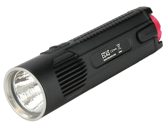 Nitecore Explorer EC4SW Flashlight - CREE MT-G2 LED - Neutral White  - 2000 Lumens - Uses 2 x 18650s or 4 x CR123As