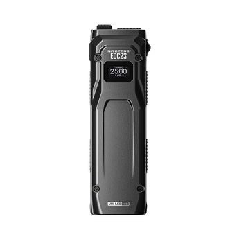 Nitecore EDC23 Saber USB-C Rechargeable LED Flashlight - 2500 Lumens - 2 x NiteLab UHi 25 - Uses Built-in 1500mAh Li-ion Battery Pack