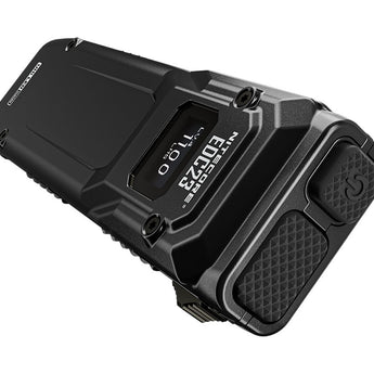 Nitecore EDC23 Saber USB-C Rechargeable LED Flashlight - 2500 Lumens - 2 x NiteLab UHi 25 - Uses Built-in 1500mAh Li-ion Battery Pack