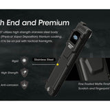 Nitecore EDC27 USB-C Rechargeable LED Flashlight - 3000 Lumens - 2 x Luminus SST-40 - Uses Built-in 3.7V 1700mAh Li-ion Battery Pack