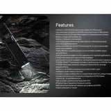 Nitecore EDC27 UHi USB-C Rechargeable LED Flashlight - 3100 Lumens - NiteLab UHi 20 - Uses Built-in 3.7V 1700mAh Li-ion Battery Pack