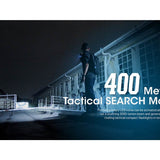 Nitecore EDC29 USB-C Rechargeable LED Flashlight - 6500 Lumens - 2 x NiteLab UHi 20 - Uses Built-in 2500mAh Li-ion Battery Pack