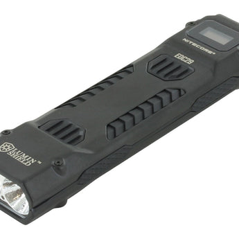 Nitecore EDC29 USB-C Rechargeable LED Flashlight - 6500 Lumens - 2 x NiteLab UHi 20 - Uses Built-in 2500mAh Li-ion Battery Pack