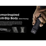 Nitecore EDC29 USB-C Rechargeable LED Flashlight - 6500 Lumens - 2 x NiteLab UHi 20 - Uses Built-in 2500mAh Li-ion Battery Pack