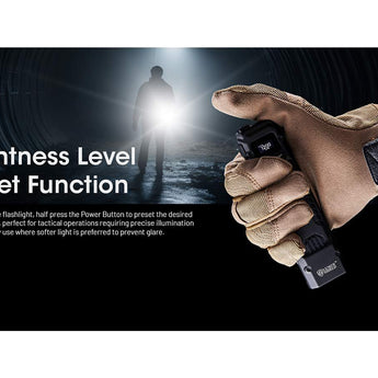 Nitecore EDC29 USB-C Rechargeable LED Flashlight - 6500 Lumens - 2 x NiteLab UHi 20 - Uses Built-in 2500mAh Li-ion Battery Pack