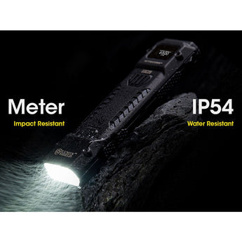 Nitecore EDC29 USB-C Rechargeable LED Flashlight - 6500 Lumens - 2 x NiteLab UHi 20 - Uses Built-in 2500mAh Li-ion Battery Pack