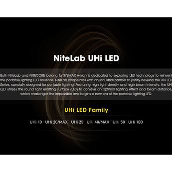 Nitecore EDC31 USB-C Rechargeable LED Flashlight - 3500 Lumens - NiteLab 9-Core UHi 20 - Uses Built-in 3800mAh Li-ion Battery