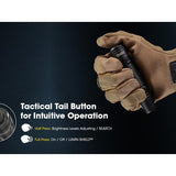 Nitecore EDC31 USB-C Rechargeable LED Flashlight - 3500 Lumens - NiteLab 9-Core UHi 20 - Uses Built-in 3800mAh Li-ion Battery