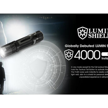 Nitecore EDC33 USB-C rechargeable Tactical LED Flashlight - NiteLab Uhi 20 MAX - 4000 Lumens - Uses Built-in 4000mAh Li-ion Battery Pack