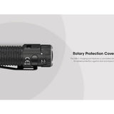 Nitecore EDC33 USB-C rechargeable Tactical LED Flashlight - NiteLab Uhi 20 MAX - 4000 Lumens - Uses Built-in 4000mAh Li-ion Battery Pack