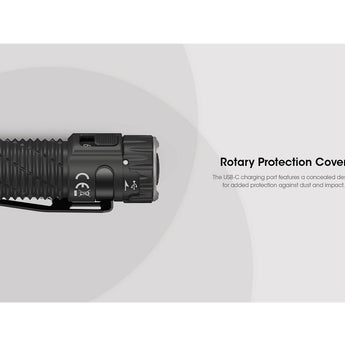 Nitecore EDC33 USB-C rechargeable Tactical LED Flashlight - NiteLab Uhi 20 MAX - 4000 Lumens - Uses Built-in 4000mAh Li-ion Battery Pack